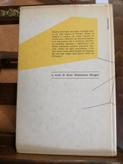 Jacques Prevert - Poesie - 1969 - Guanda - Copertina Rigida Testo A Fronte( - Jacques Prévert - copertina