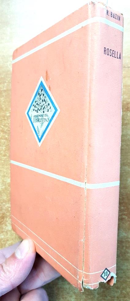 Renato Bazin - Rosella - I Romanzi Del Biancospino - 1945 - San Paolo - - René Bazin - copertina