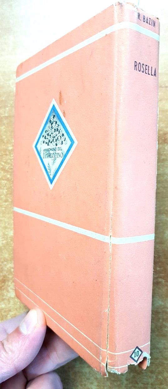 Renato Bazin - Rosella - I Romanzi Del Biancospino - 1945 - San Paolo - - René Bazin - copertina