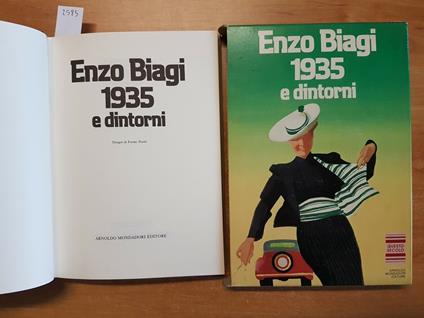 Enzo Biagi - 1935 E Dintorni - Mondadori - 1982 - 1Ed. - Con Cofanetto - Enzo Biagi - copertina