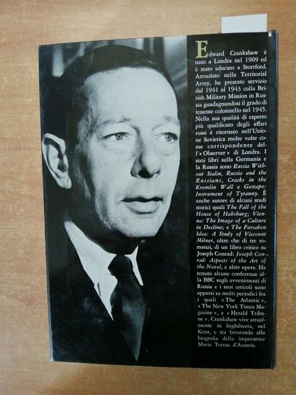 Kruscev Biografia Edward Crankshaw 1968 Rizzoli - Politica Comunismo Urss - Edward Crankshaw - copertina