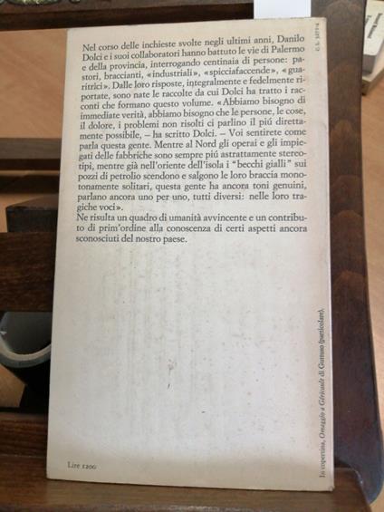 Danilo Dolci - Racconti Siciliani 1971 Nuovi Coralli Einaudi - Danilo Dolci - copertina