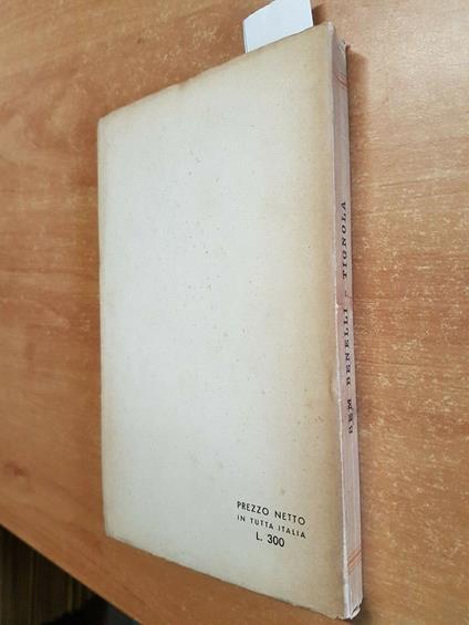 Sem Benelli - Tignola - Mondadori - 1950 - Commedia In Tre Atti - Sem Benelli - copertina