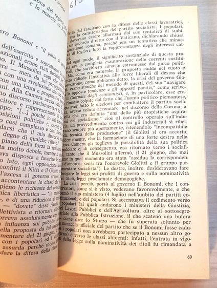 L' Italia Dalla Dittatura Alla Democrazia 2 Vol. Catalano 1919/48 Feltrinelli265 - Franco Catalano - copertina