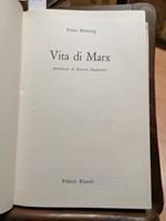 Mehring Franz - Vita Di Marx - Editori Riuniti -1972 Biografie Comunismo