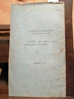 Luigi Boldrini - La Mirabil Visione - 1903 La Provincia - Mantova