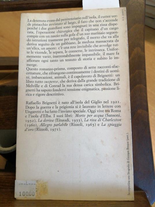 Raffaello Brignetti - Il Gabbiano Azzurro 1971 Nuovi Coralli Einaudi - Raffaello Brignetti - copertina
