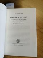 Felice Chilanti - Lettera A Pechino - 1Ed. 1982 Tir.Lim.Num. Scheiwiller