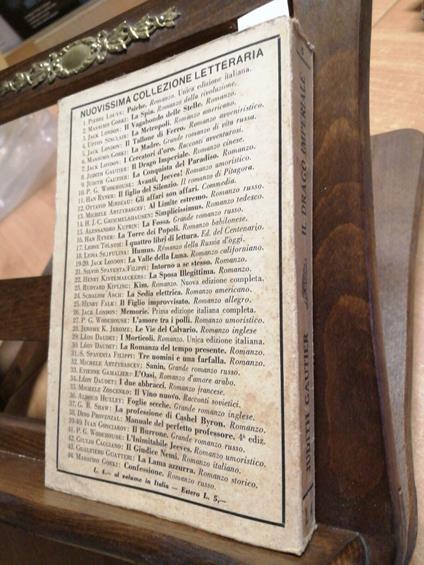 Il Drago Imperiale - Judith Gautier - Monanni - 1930 - - Judith Gautier - copertina