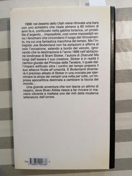 Brian Aldiss - Dracula Signore Del Tempo - 1993 - Editrice Nord - Horror - Brian W. Aldiss - copertina