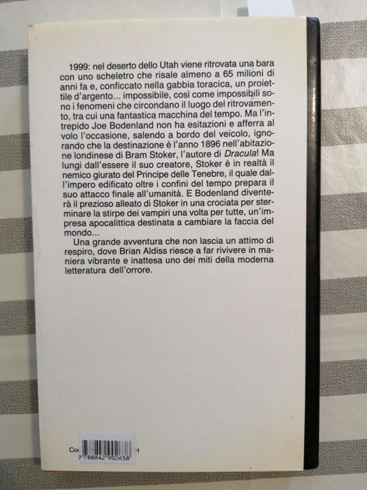 Brian Aldiss - Dracula Signore Del Tempo - 1993 - Editrice Nord - Horror - Brian W. Aldiss - copertina