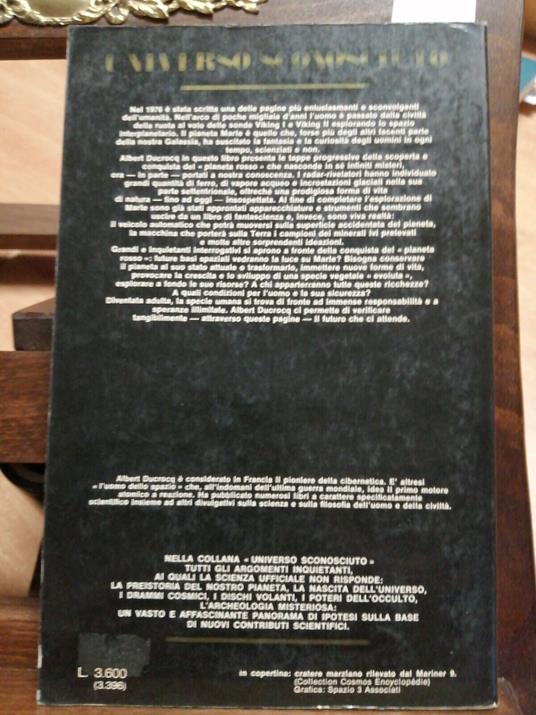 Marte Pianeta Rosso - Albert Ducrocq 1978 Sugarco - Illustrato - Albert Ducrocq - copertina