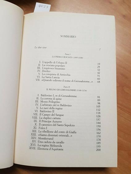 Georges Bordonove - Le Crociate E Il Regno Di Gerusalemme -1999 - Cde - - Georges Bordonove - copertina