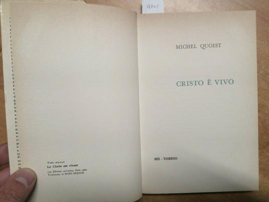 Michel Quoist - Cristo è Vivo - 1970 - Sei - - Michel Quoist - copertina