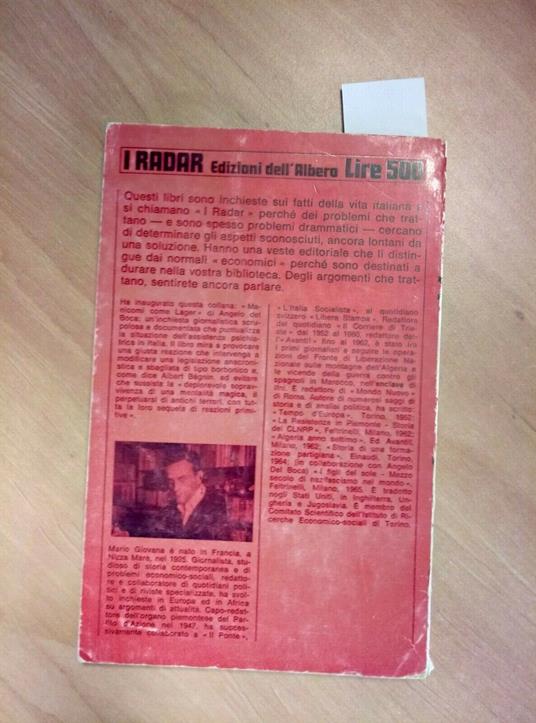 Le Nuove Camicie Nere - Mario Giovana 1966 Dell'Albero Msi Fascismo Destra - Mario Giovana - copertina