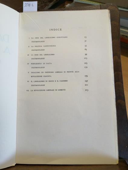 Nino Valeri - Da Mussolini A Giolitti - Parenti - 1956 - Illustrato - - Nino Valeri - copertina