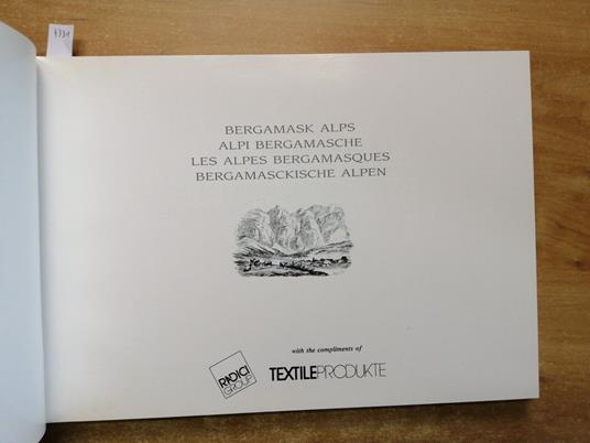 Bergamask Alps Alpi Bergamasche Alpes Alpen - Capellini Terzi 1989 Ferrari( - copertina