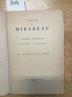 L' Opera Libertina - Conte Di Mirabeau - Erotika Biblion 1920 Corbaccio