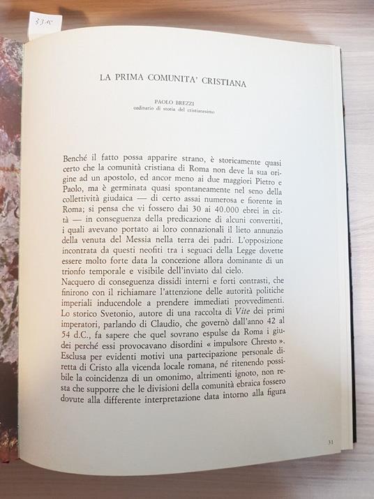 Pietro A Roma - D'Arcais - Edindustria Editoriale 1967 Tomba Bibbia Culto - copertina