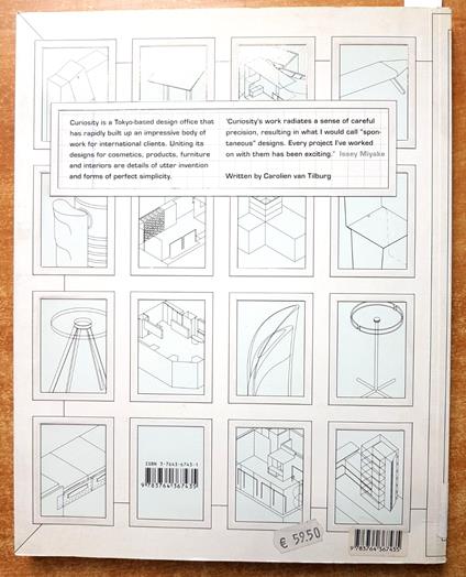 Curiosity 30 Designs For Products And Interiors - 2002 Frame Birkhauser - copertina