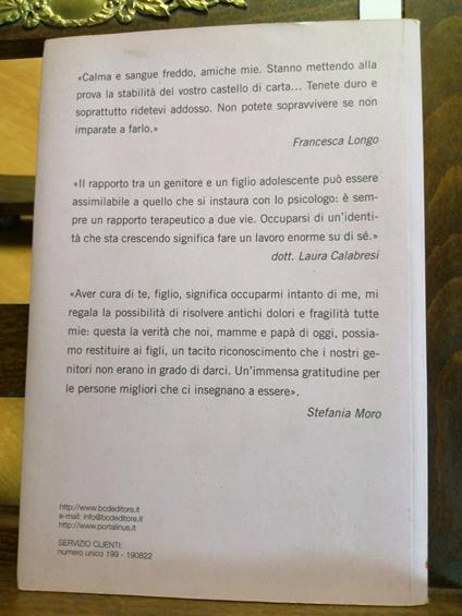 Come Sopravvivere Con Un Adolescente In Casa 2005 Longo Moro - Baldini - copertina