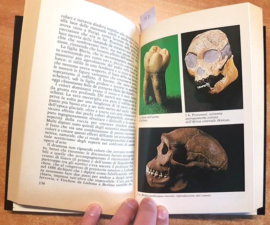 Sulle Orme Dei Primi Uomini - Hermann Schreiber - Sugarco 1988 Preistoria - copertina