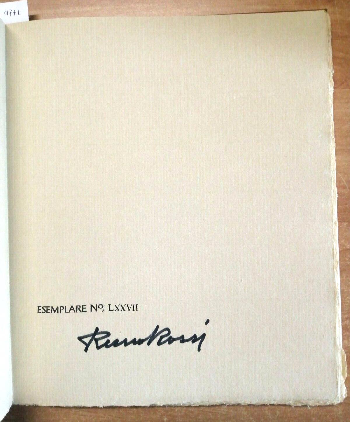 Passio Christi Studio Per Una Via Crucis In Formelle 1970 Rossi Remo