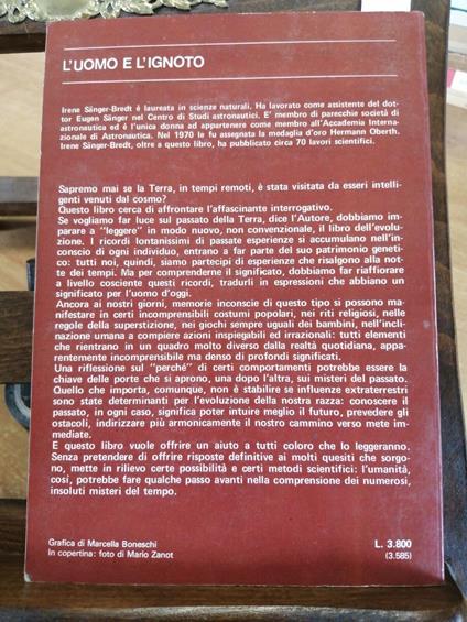 L' Evoluzione Viene Dal Cosmo? - Sanger Bredt 1976 Armenia - copertina