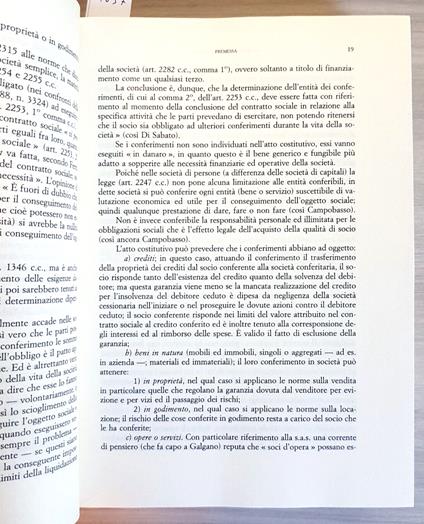 Trattato Teorico-Pratico Delle Operazioni Sul Capitale Tomo 1 Giuffr 2001 - copertina
