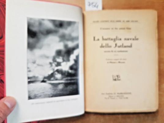 La Battaglia Dello Jutland Narrata Da Un Combattente 1932 Marangoni Cofanetto754 - copertina