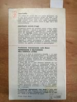 Repressione E Militarismo Nell'America Latina 1978 Newton Compton