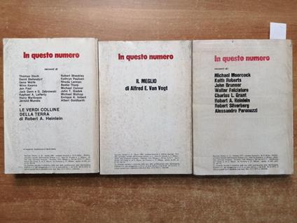 Lotto 3 Numeri Raccolta Robot Rivista Di Fantascienza N13/17/18 Armenia - copertina