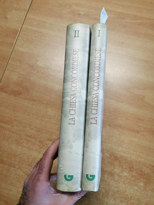 La Chiesa Concordiese 389-1989 Concordia Pordenone 2 Volumi - copertina