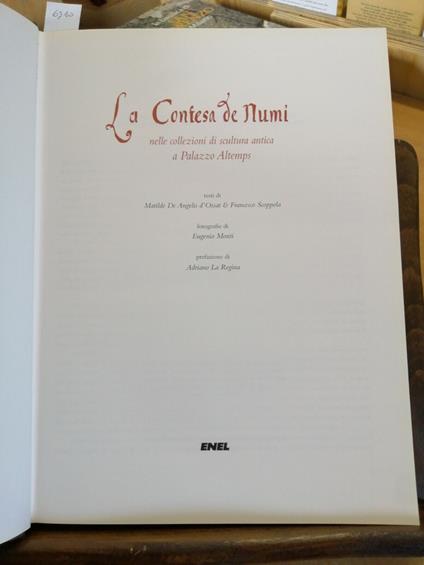La Contesa De Numi Nelle Collezioni Di Scultura Antica A Palazzo Altemps - copertina