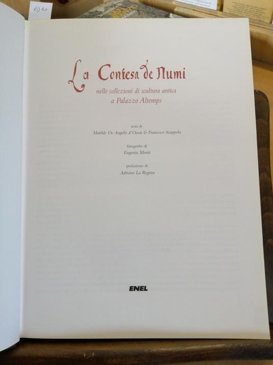 La Contesa De Numi Nelle Collezioni Di Scultura Antica A Palazzo Altemps - copertina