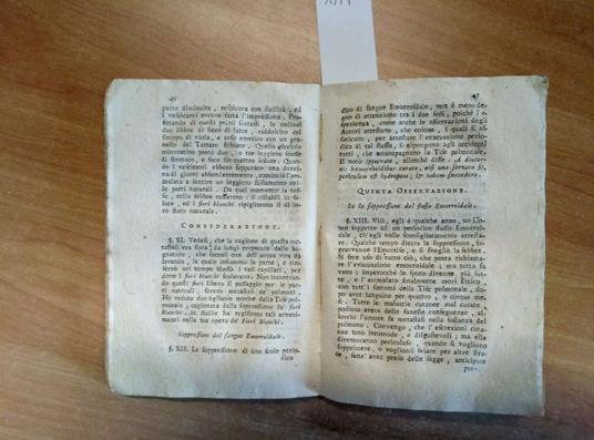 1784 Trattato Delle Malattie Del Petto Tise Polmonale - Duprè - Grimaldi - copertina