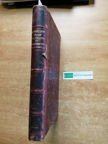 Trait Des Faillites Et Banqueroutes Par A. Ch. Renouard 1851 Bruxelles - copertina