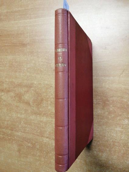 Gabriele D'Annunzio - Il Ferro Dramma In Tre Atti 1927 Treves - Rilegato - copertina