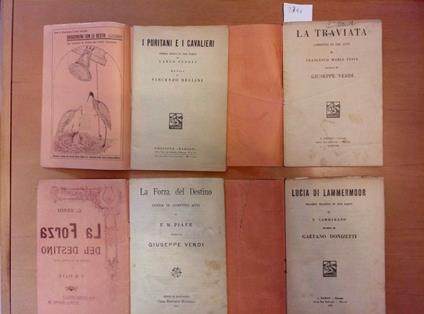 Libretti Opera Barion Madella Verdi Bellini Donizetti - copertina