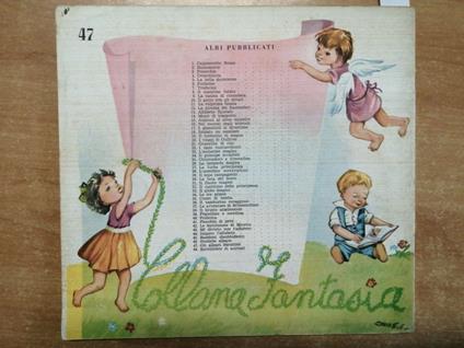 Gli Allegri Burattini - N 47 Collana Fantasia Editrice Boschi - Anni '60 - copertina