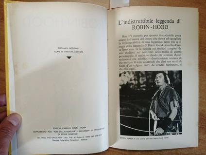 Fantax Presenta: Robin Hood - Serie 1/15 Completa - Anastatica 1974 Conti - copertina