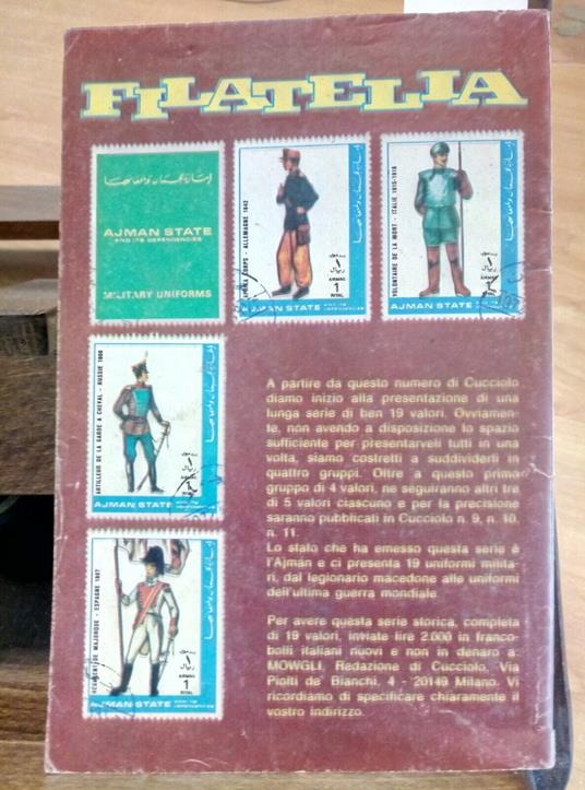 Cucciolo Numero 8 - Agosto 1979 - Edizioni Alpe - Anno Xxviii - Fumetto - copertina