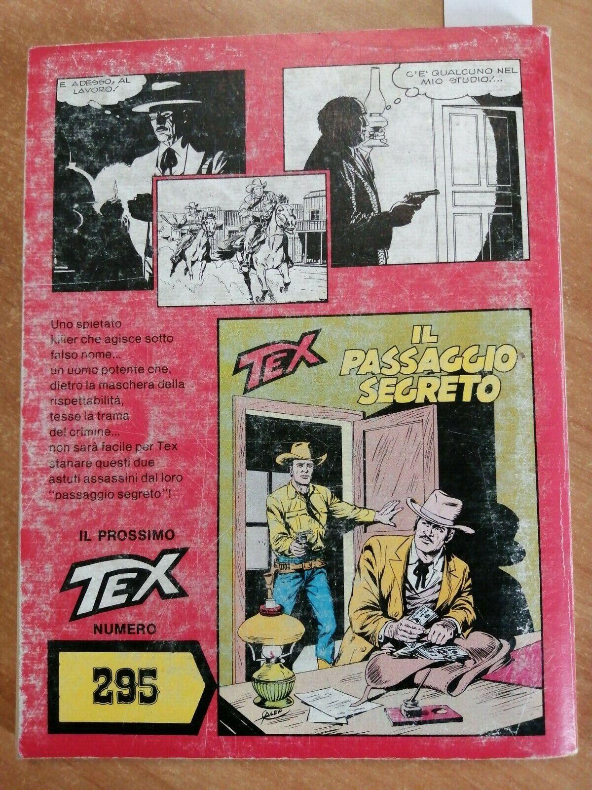 Tex 294 - Fuoco Incrociato - Daim Press - 4-85 Mino Milani Pavia Bonelli