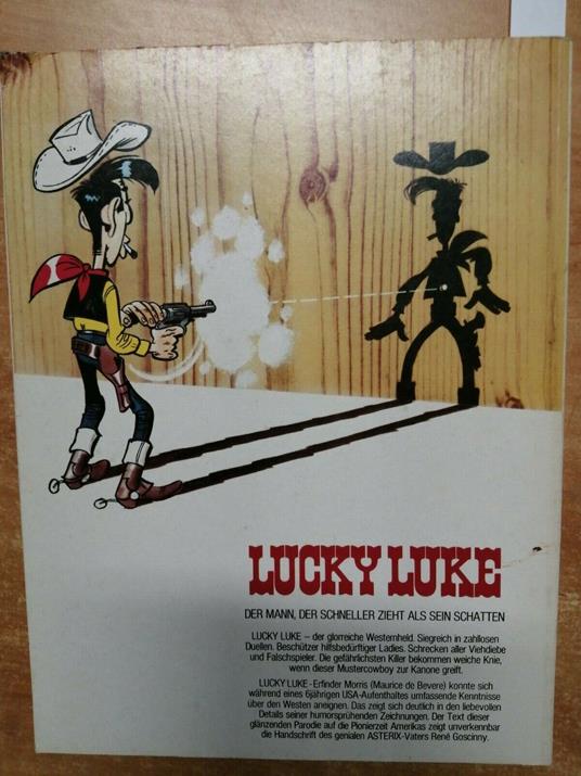 Morris & Goscinny - Lucky Luke N 29 - Auf Nach Oklahoma! 1984 Ehapa - copertina