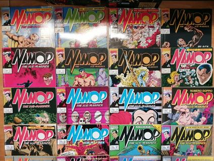 Lotto Namor The Sub-Mariner - Marvel Play Press Da 1 A 25 + 2 Albi Extra - copertina