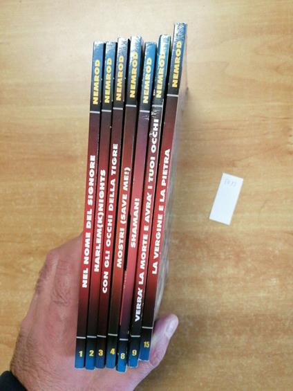 Lotto 7 Nemrod - Star Comics Numeri: 1/2/3/4/8/9/15 - - copertina