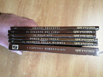 Lotto 6 Greystorm - Serra Cozzi 2009 Sergio Bonelli - N 1,2,3,5,6 + Extra( - copertina