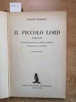 Frances Burnett - Il Piccolo Lord - 1952 - Marzocco - Illustrato Ragazzi