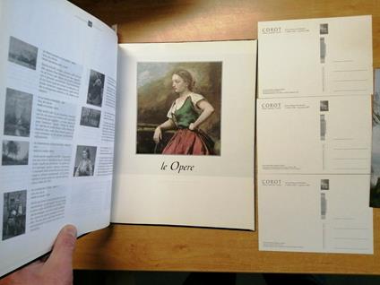 Corot Gli Impressionisti E La Pittura Dell'8Oo Fabbri + 3 Cartoline Omaggio - Jean-Baptiste Camille Corot - copertina