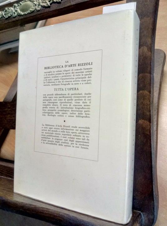 Tutta La Pittura Del Carpaccio - Perocco Guido - 1963 Biblioteca Rizzoli - Guido Perocco - copertina